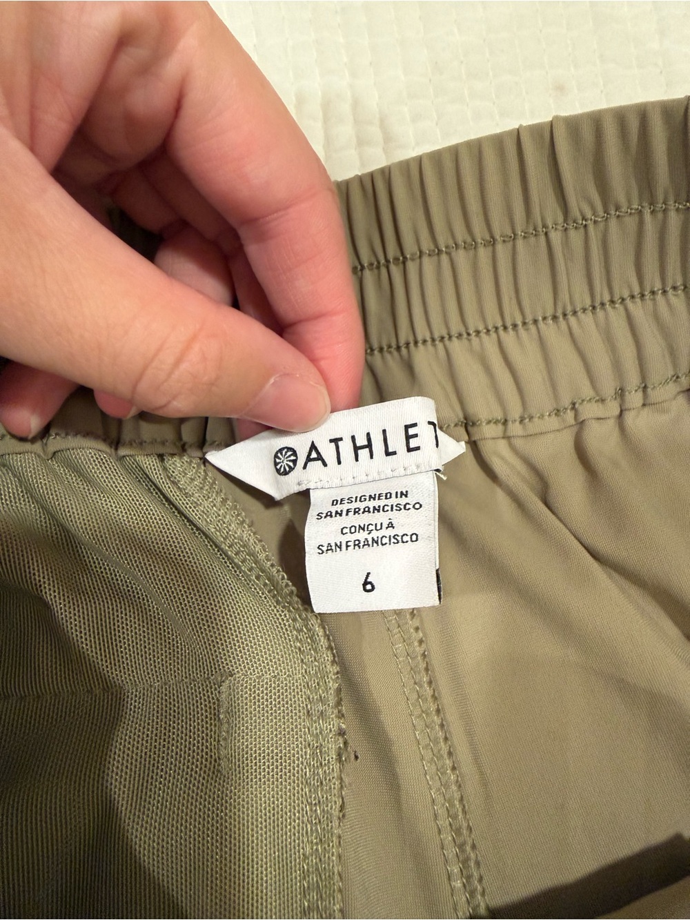 Athleta Wide-Leg Women’s Trousers Size 6 - Picture 2 of 4